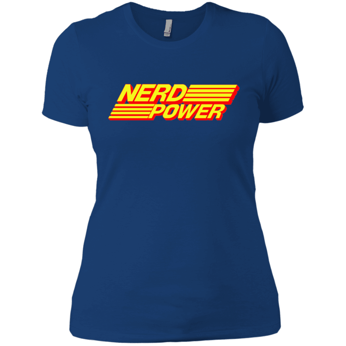 T-Shirts Royal / X-Small Nerd Power Women's Premium T-Shirt