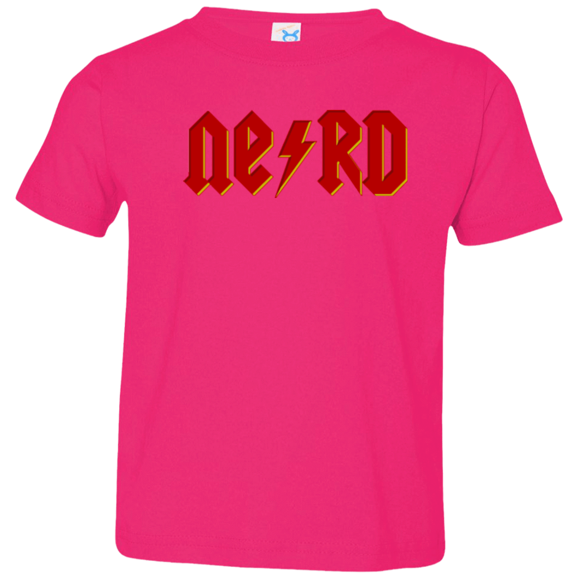T-Shirts Hot Pink / 2T NERD Toddler Premium T-Shirt