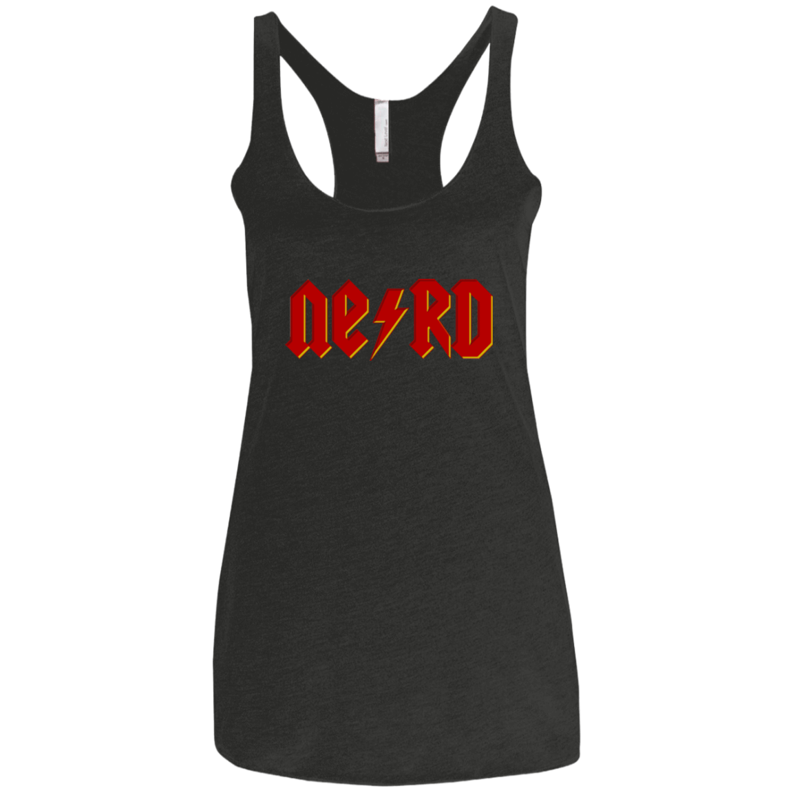 T-Shirts Vintage Black / X-Small NERD Women's Triblend Racerback Tank
