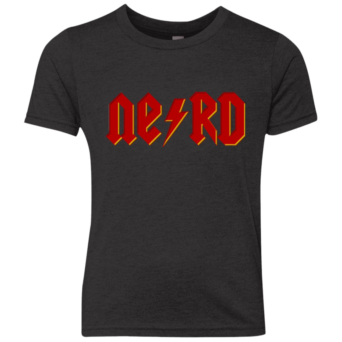 T-Shirts Vintage Black / YXS NERD Youth Triblend T-Shirt