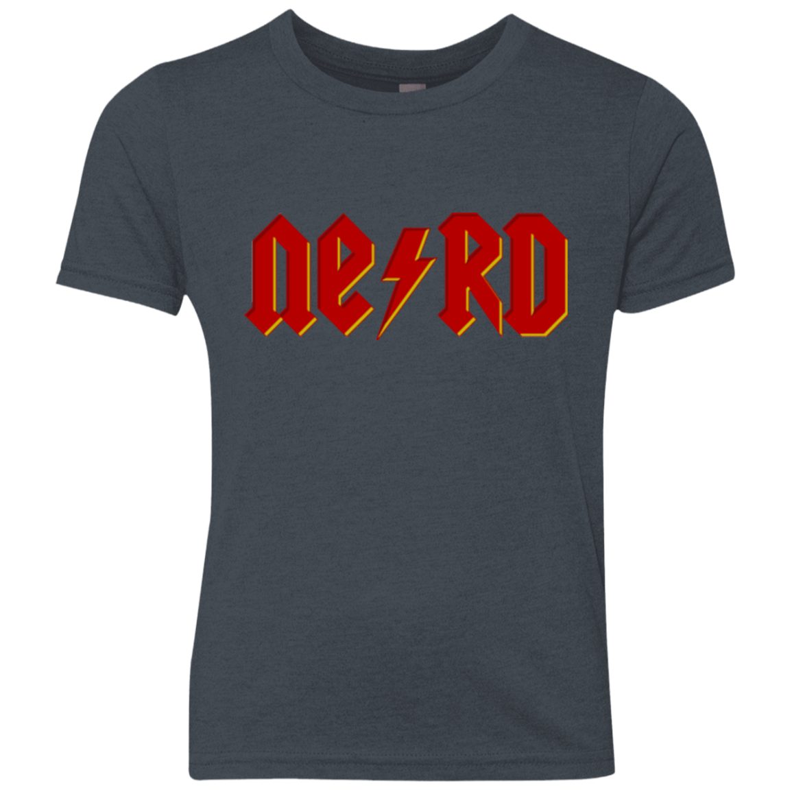 T-Shirts Vintage Navy / YXS NERD Youth Triblend T-Shirt