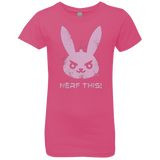 T-Shirts Hot Pink / YXS Nerf This Girls Premium T-Shirt