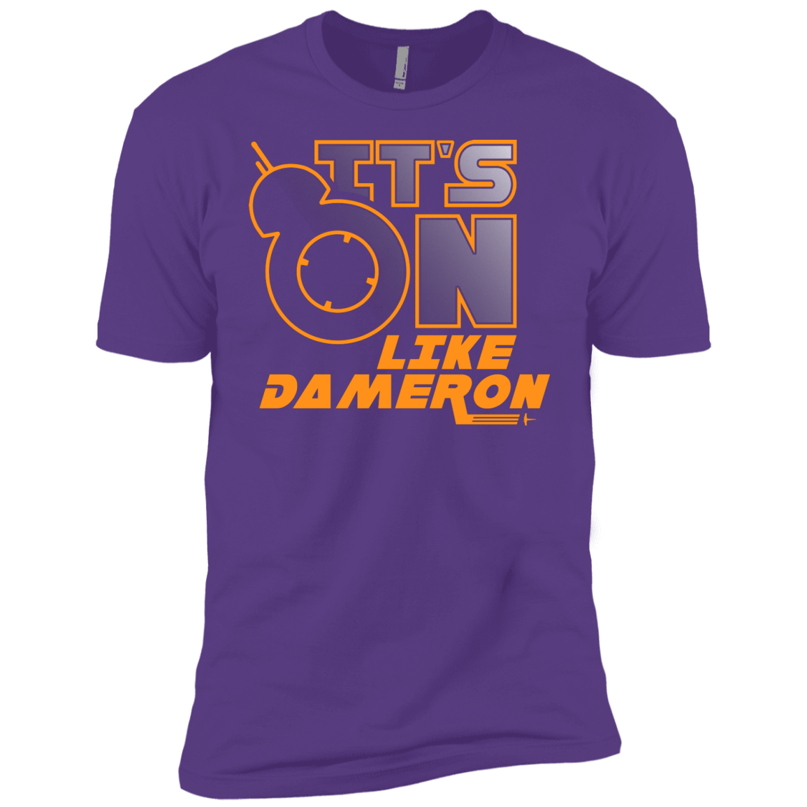 T-Shirts Purple Rush / YXS NES On Like Dameron Boys Premium T-Shirt