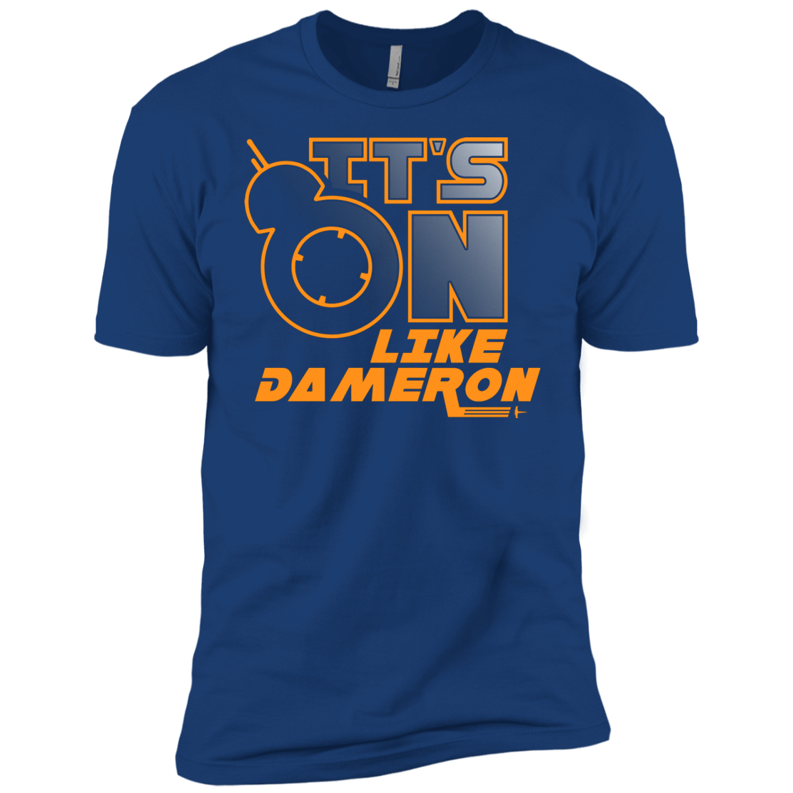 T-Shirts Royal / YXS NES On Like Dameron Boys Premium T-Shirt