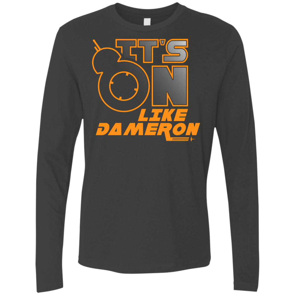T-Shirts Heavy Metal / S NES On Like Dameron Men's Premium Long Sleeve