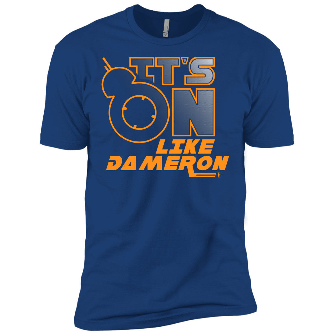 T-Shirts Royal / X-Small NES On Like Dameron Men's Premium T-Shirt