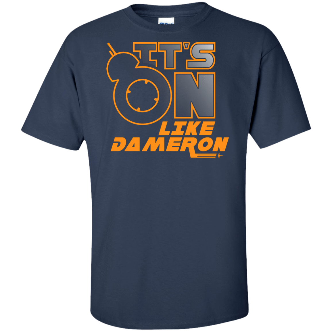 T-Shirts Navy / XLT NES On Like Dameron Tall T-Shirt
