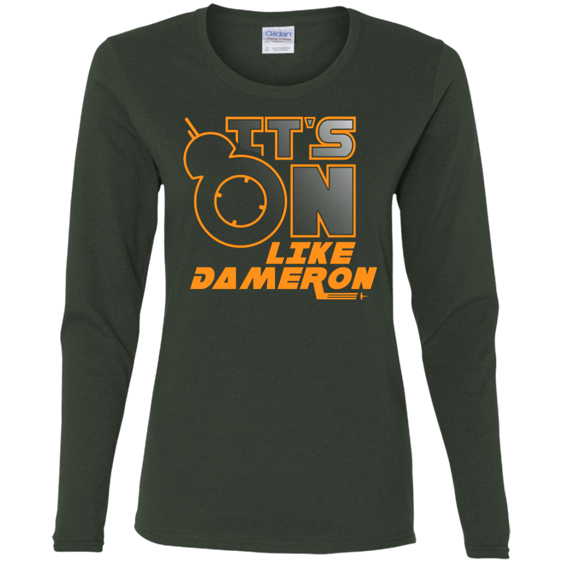 T-Shirts Forest / S NES On Like Dameron Women's Long Sleeve T-Shirt