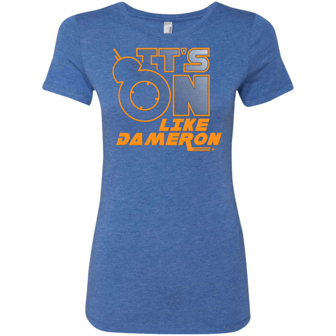 T-Shirts Vintage Royal / S NES On Like Dameron Women's Triblend T-Shirt