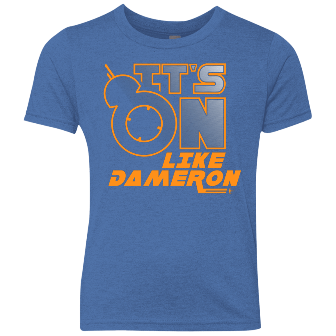T-Shirts Vintage Royal / YXS NES On Like Dameron Youth Triblend T-Shirt