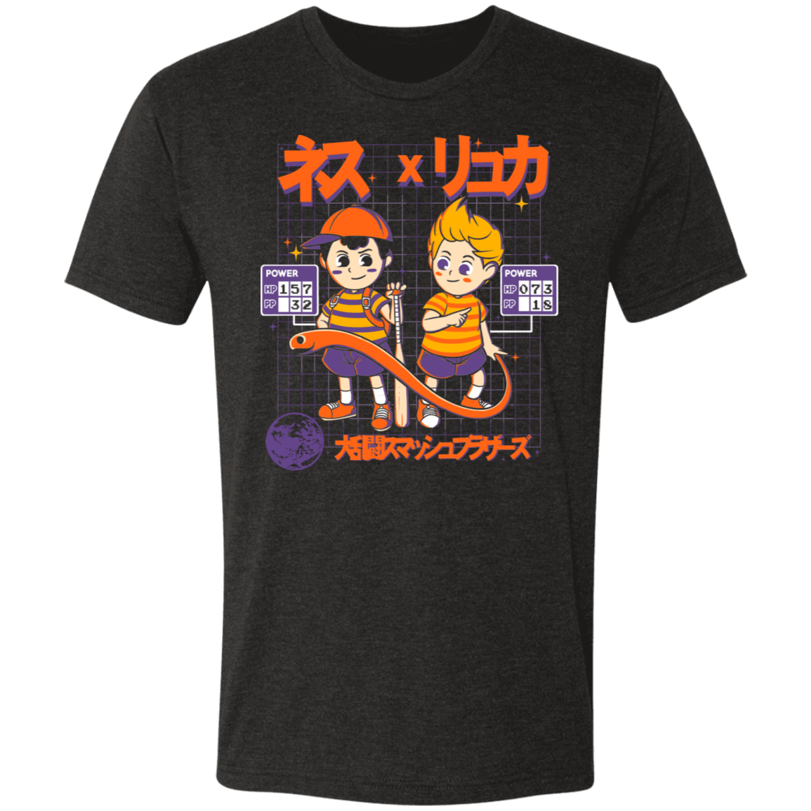 T-Shirts Vintage Black / S NESSXLUCA54 Men's Triblend T-Shirt