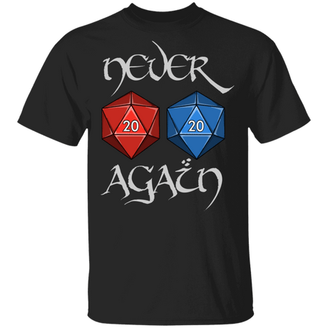 T-Shirts Black / S Never Again T-Shirt