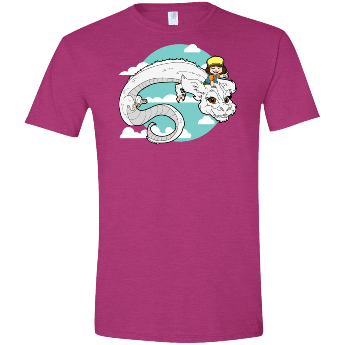 T-Shirts Antique Heliconia / S Never Ending Dustin Men's Semi-Fitted Softstyle