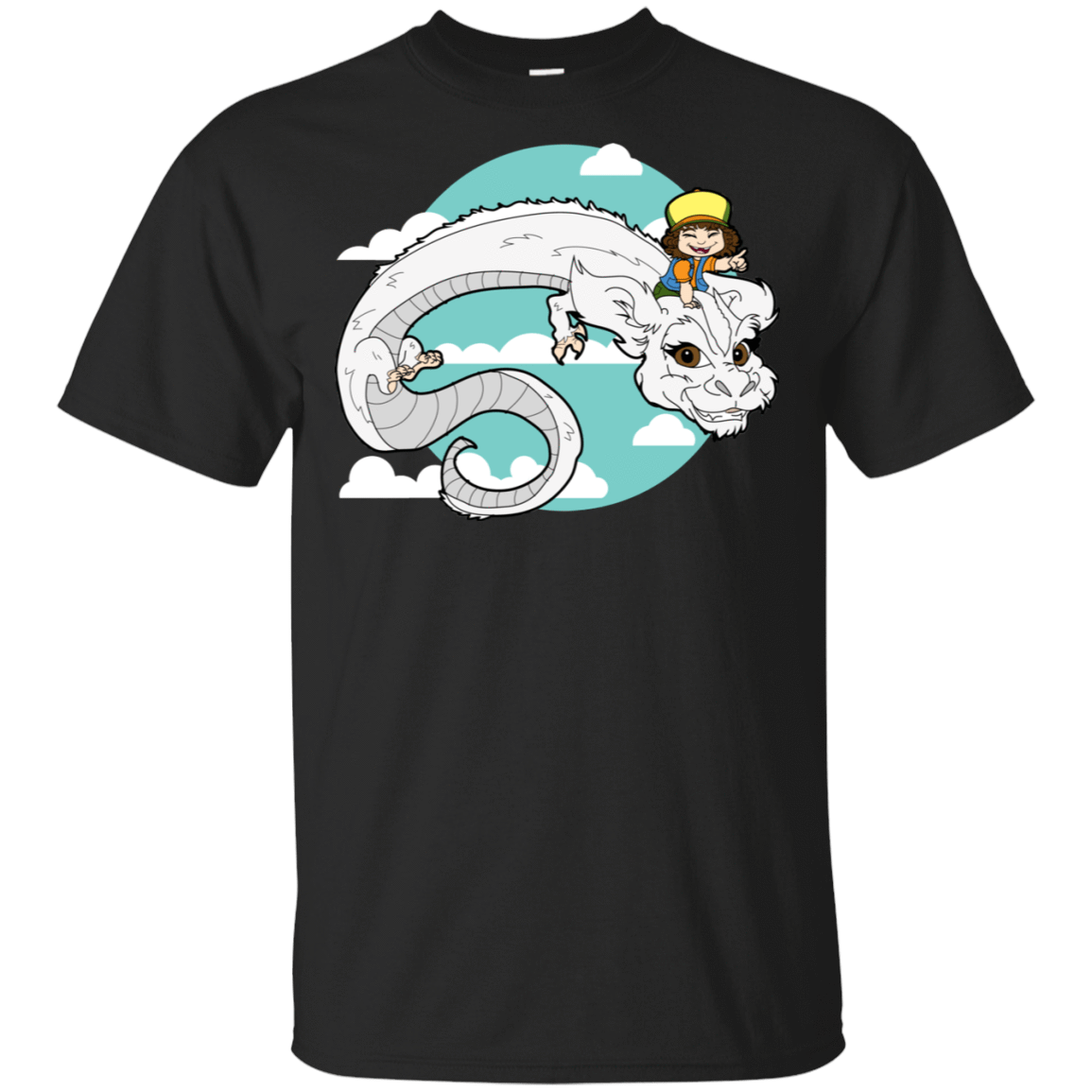 T-Shirts Black / S Never Ending Dustin T-Shirt