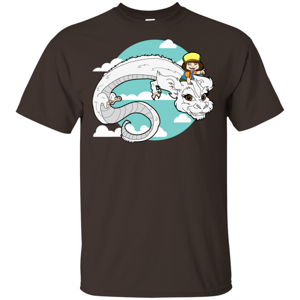 T-Shirts Dark Chocolate / S Never Ending Dustin T-Shirt