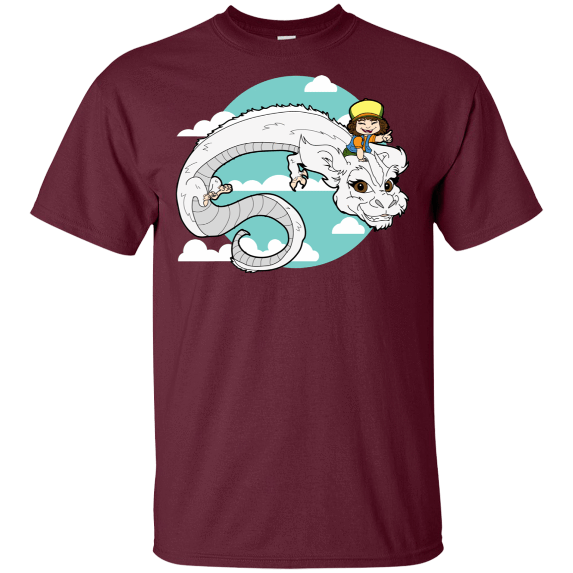 T-Shirts Maroon / S Never Ending Dustin T-Shirt