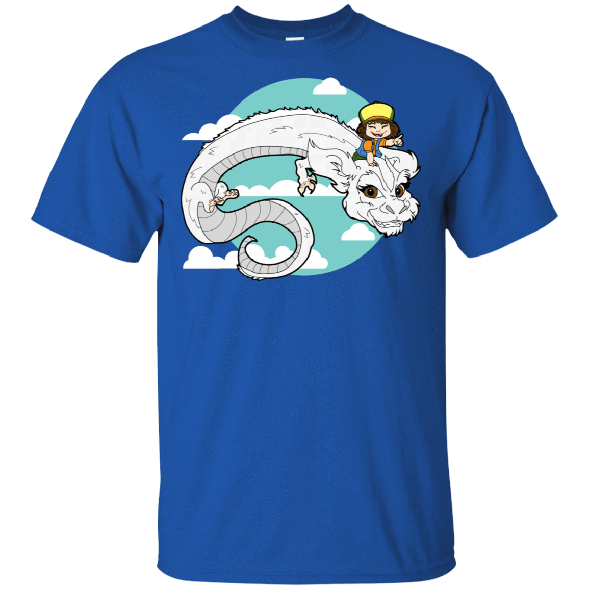 T-Shirts Royal / S Never Ending Dustin T-Shirt