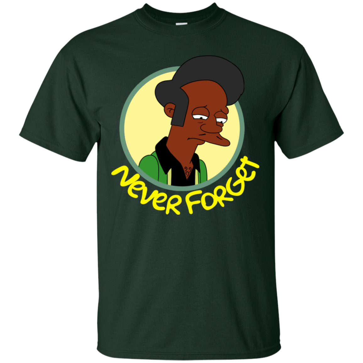 T-Shirts Forest / S Never Forget Apu T-Shirt
