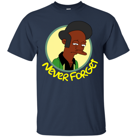 T-Shirts Navy / S Never Forget Apu T-Shirt