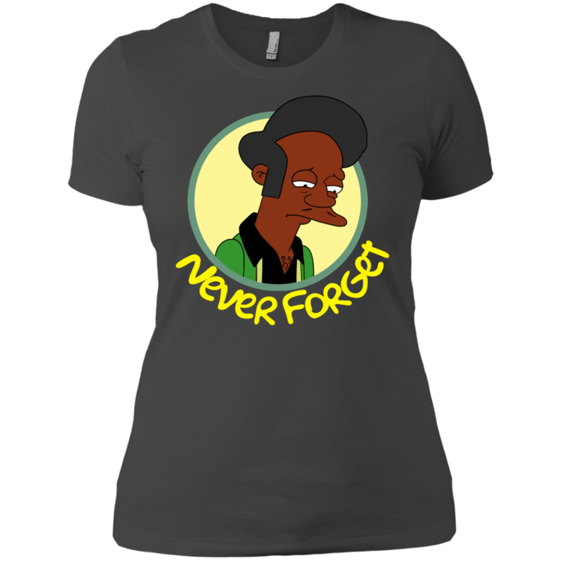 T-Shirts Heavy Metal / X-Small Never Forget Apu Women's Premium T-Shirt