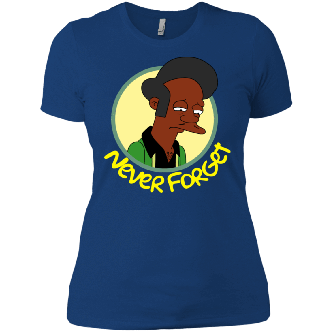 T-Shirts Royal / X-Small Never Forget Apu Women's Premium T-Shirt