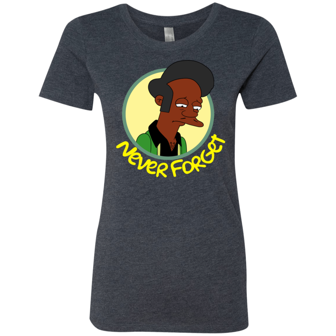 T-Shirts Vintage Navy / S Never Forget Apu Women's Triblend T-Shirt