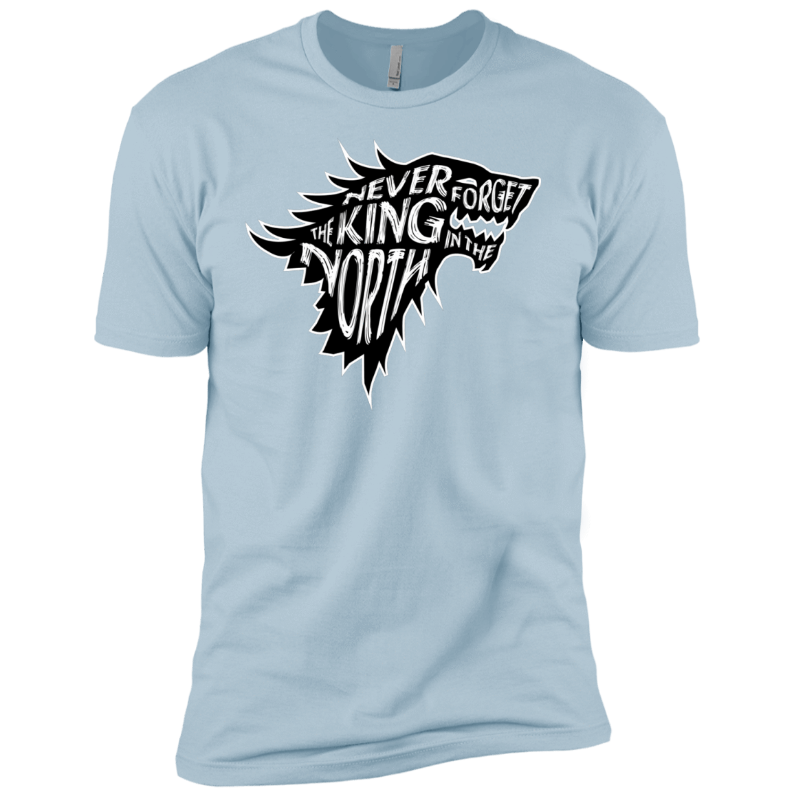 T-Shirts Light Blue / YXS Never Forget The King In The North Boys Premium T-Shirt