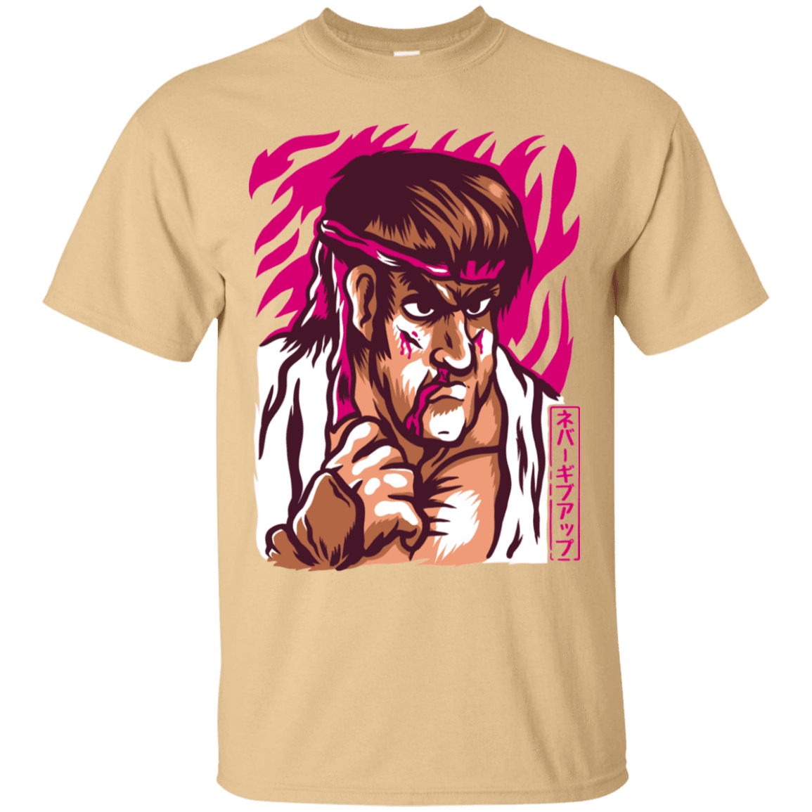 T-Shirts Vegas Gold / S Never Give Up T-Shirt