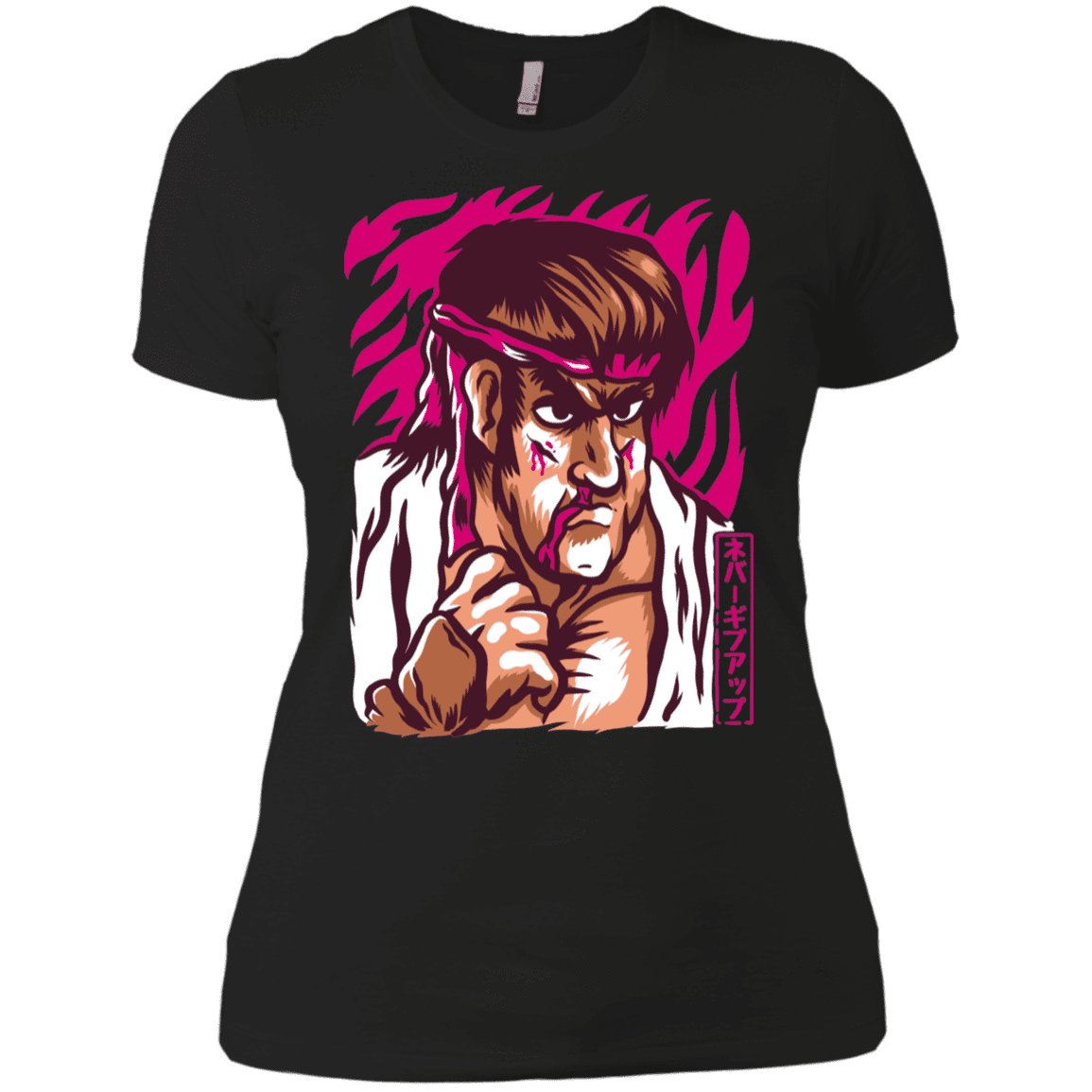 T-Shirts Black / X-Small Never Give Up Women's Premium T-Shirt