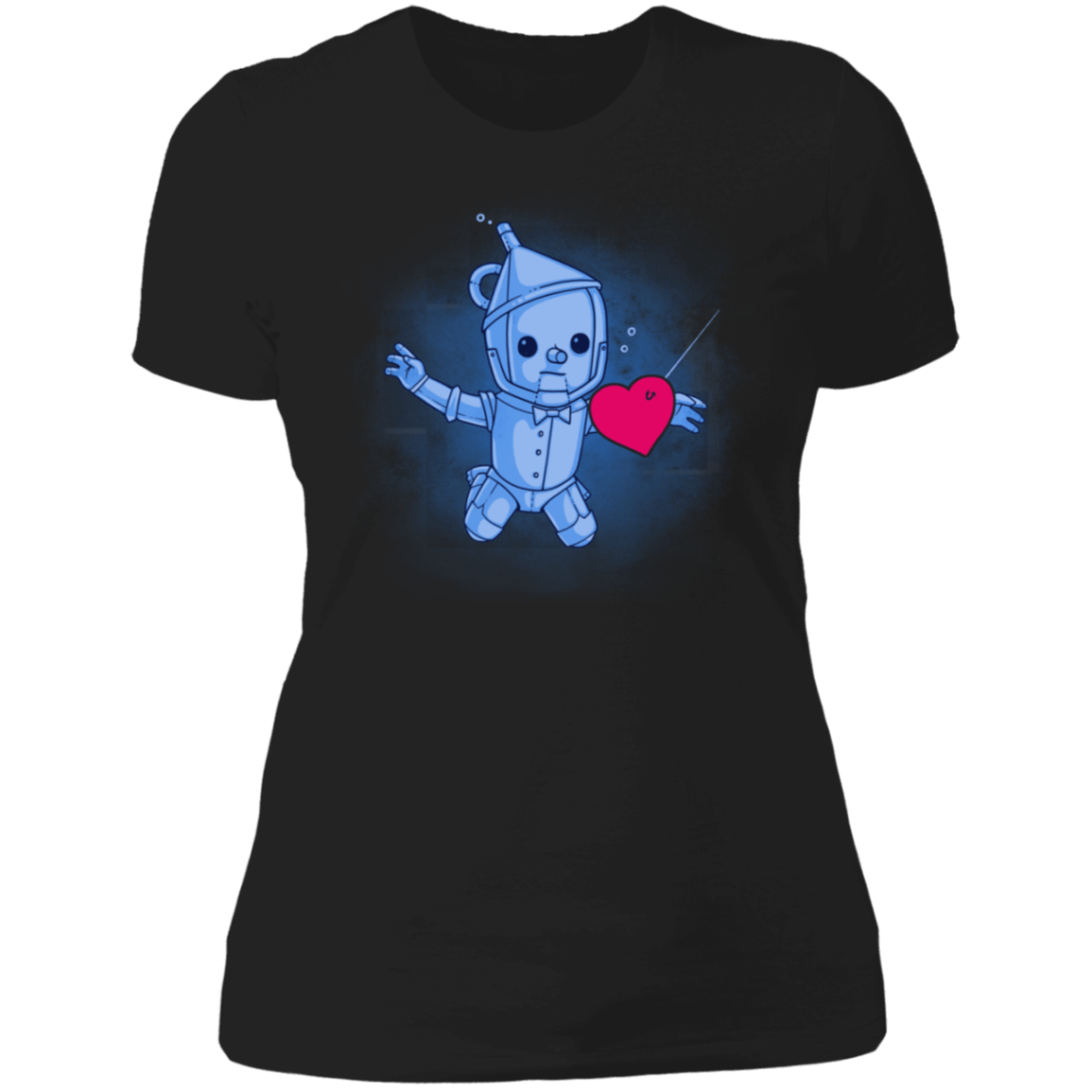 T-Shirts Black / X-Small Never Heart Women's Premium T-Shirt