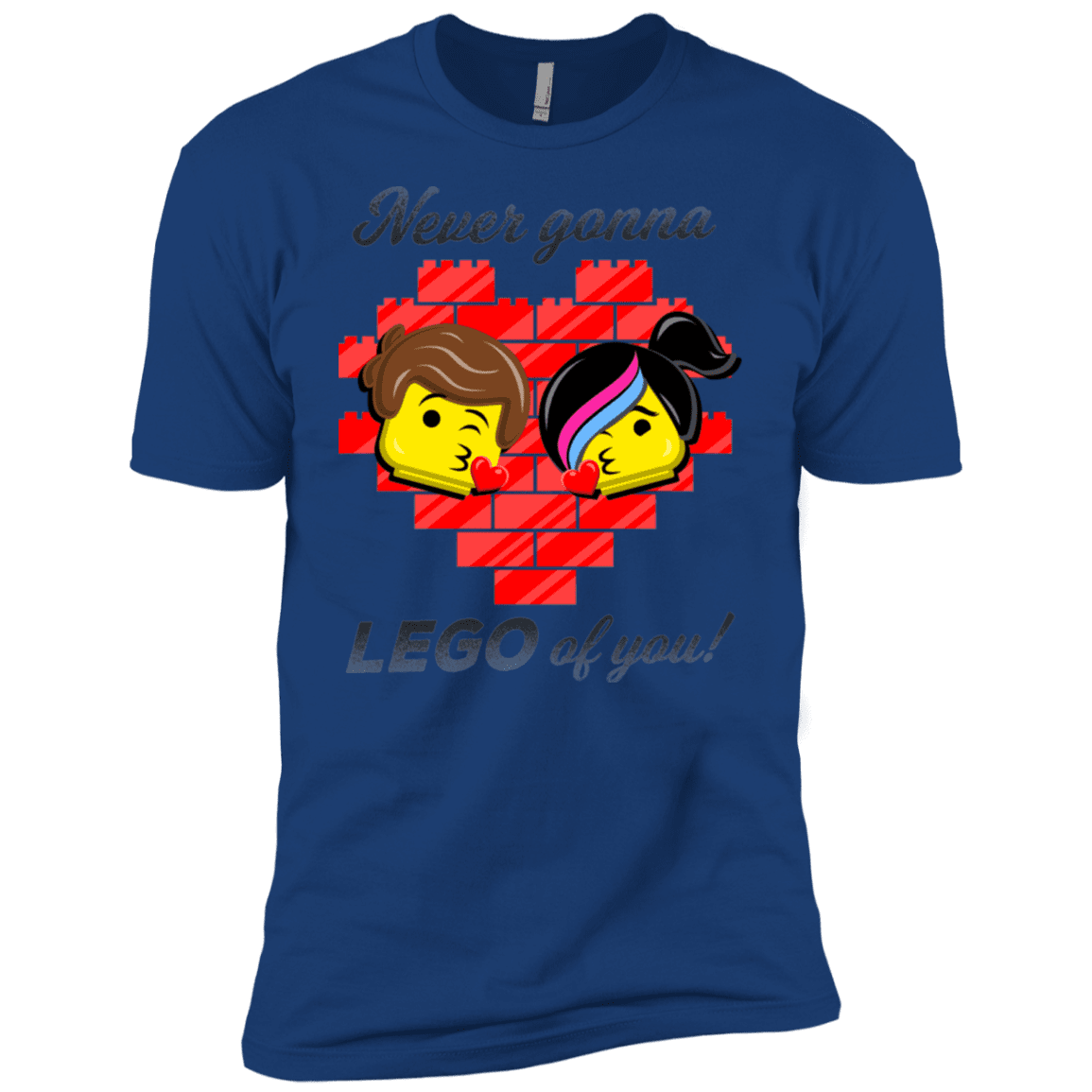 T-Shirts Royal / X-Small Never LEGO of You Men's Premium T-Shirt