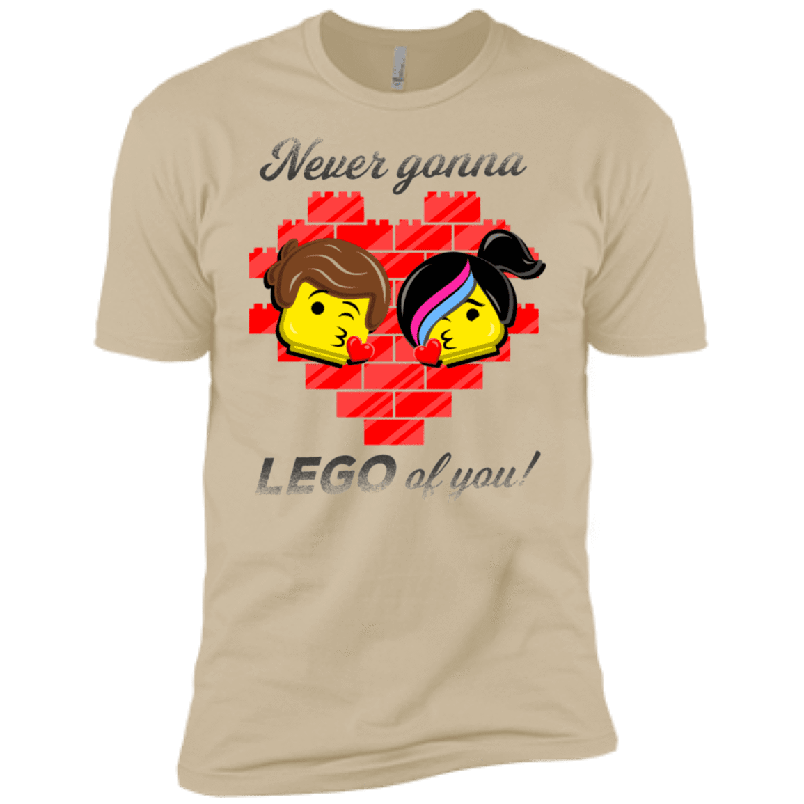 T-Shirts Sand / X-Small Never LEGO of You Men's Premium T-Shirt