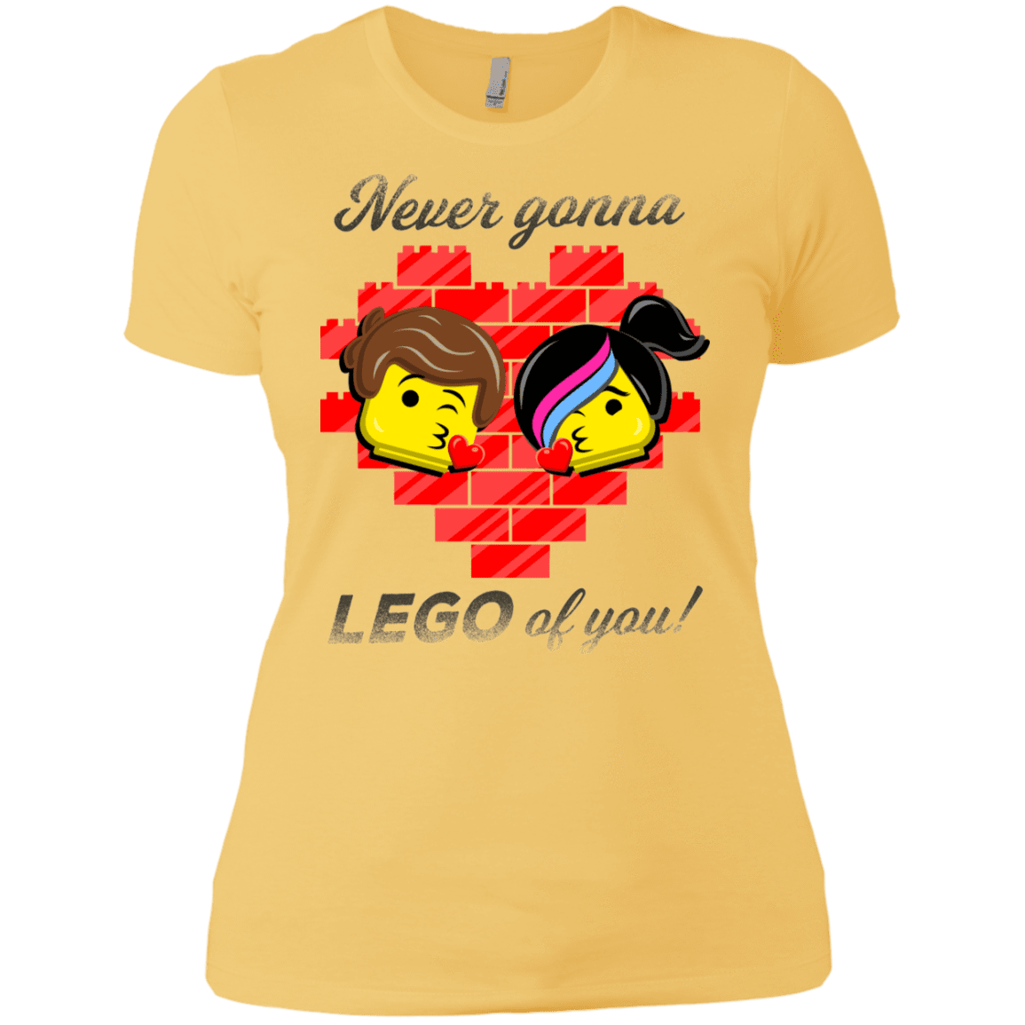 T-Shirts Banana Cream/ / X-Small Never LEGO of You Women's Premium T-Shirt