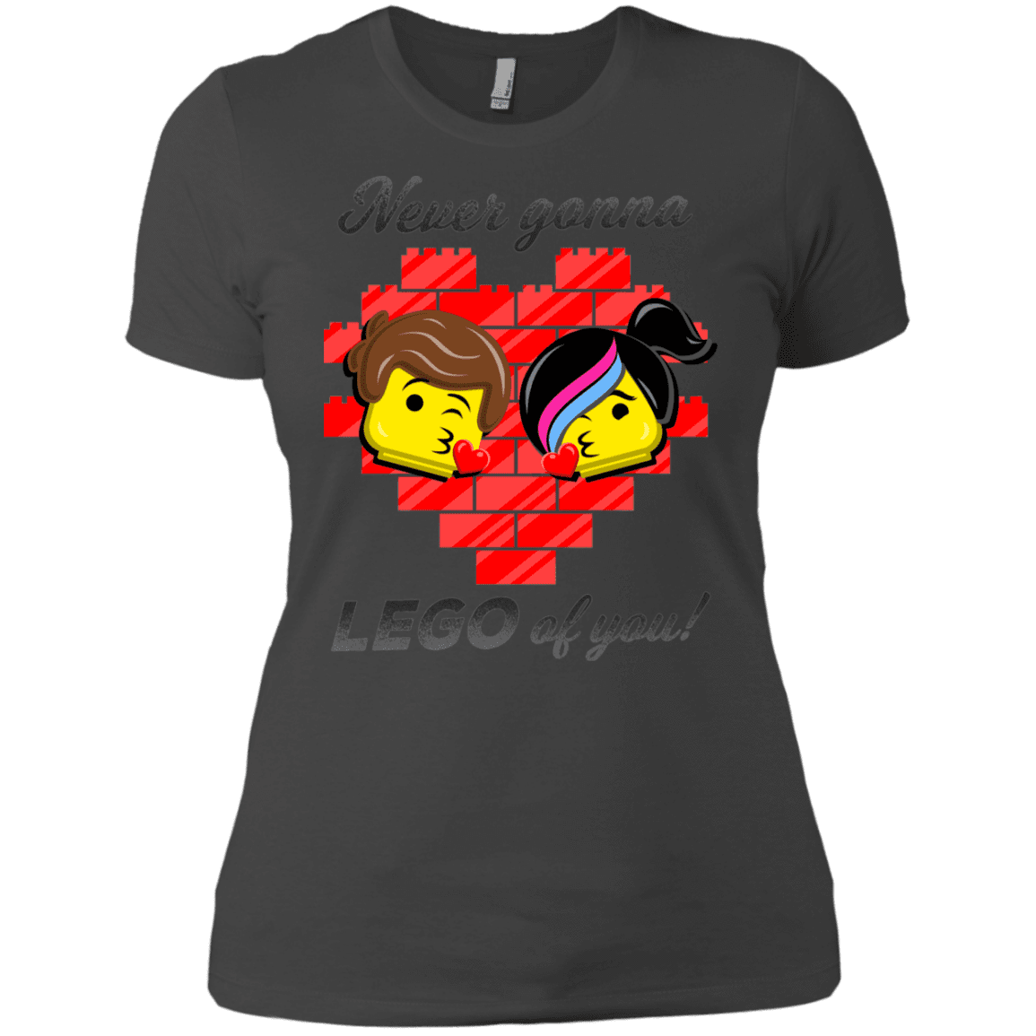 T-Shirts Heavy Metal / X-Small Never LEGO of You Women's Premium T-Shirt