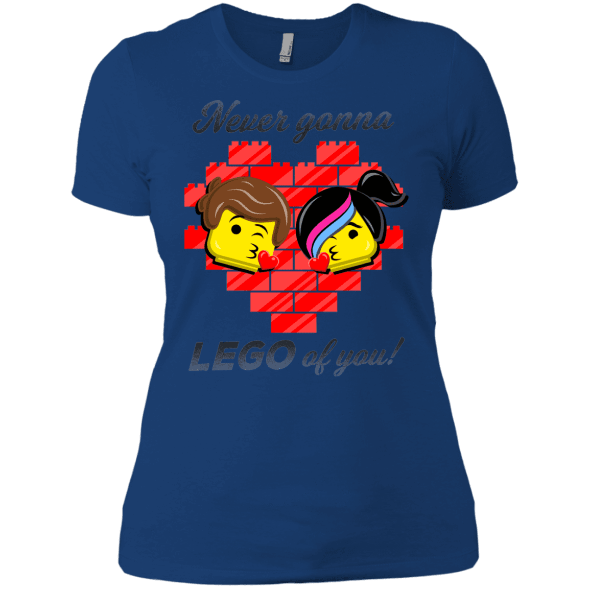 T-Shirts Royal / X-Small Never LEGO of You Women's Premium T-Shirt