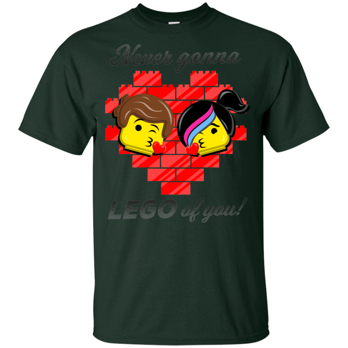 T-Shirts Forest / YXS Never LEGO of You Youth T-Shirt