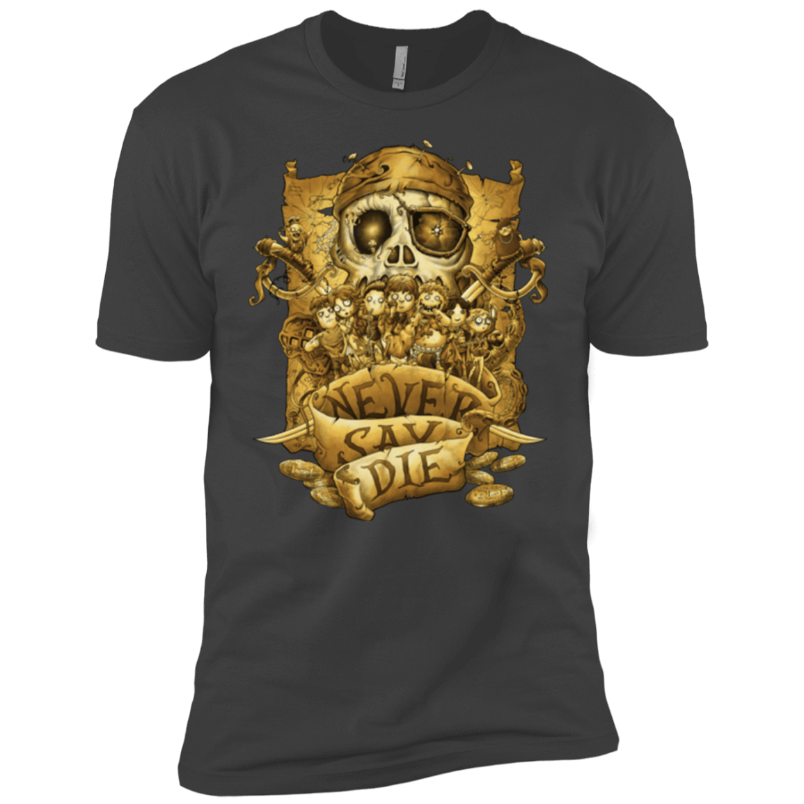 T-Shirts Heavy Metal / YXS Never Say Die Boys Premium T-Shirt