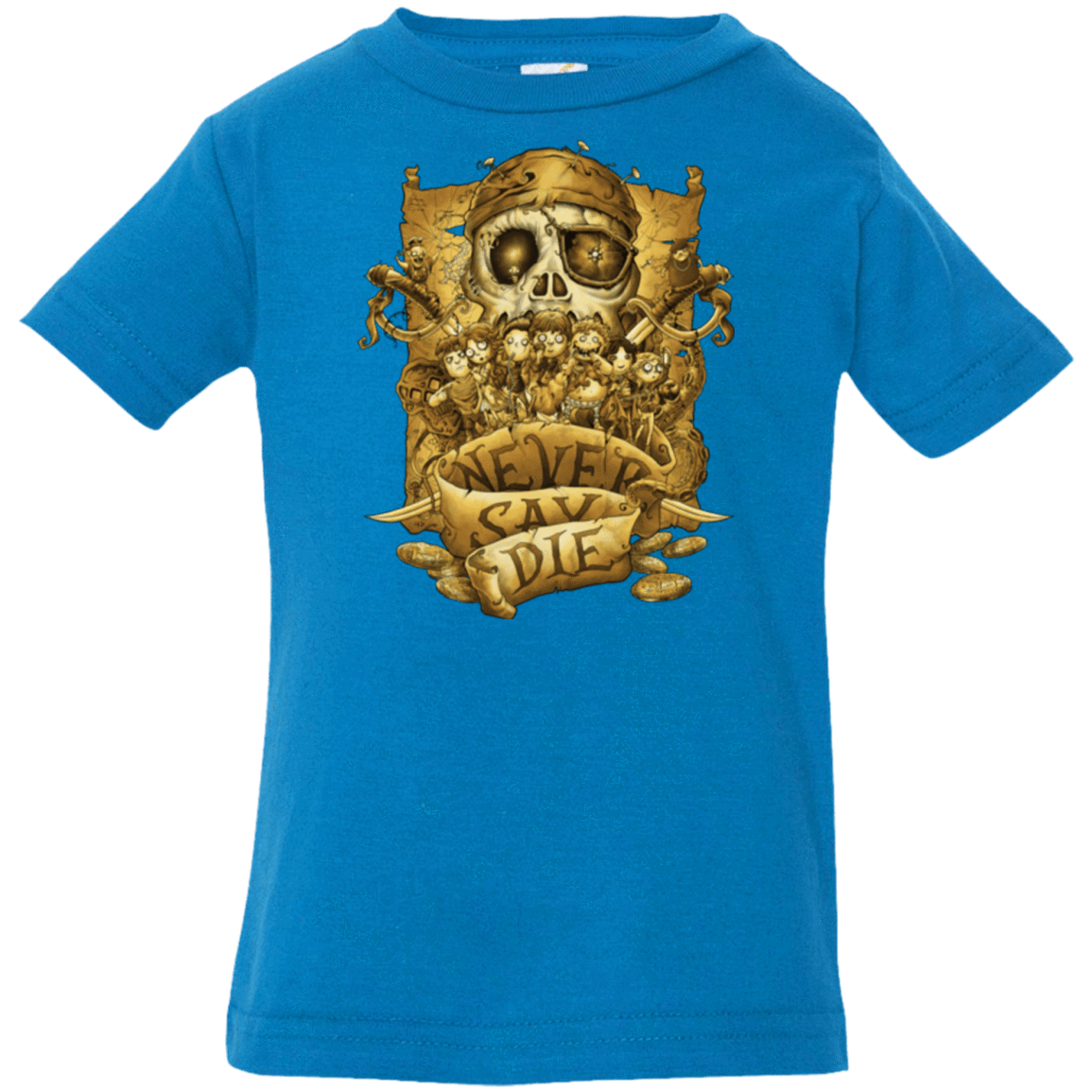 T-Shirts Cobalt / 6 Months Never Say Die Infant PremiumT-Shirt