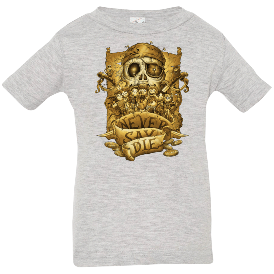 T-Shirts Heather / 6 Months Never Say Die Infant PremiumT-Shirt