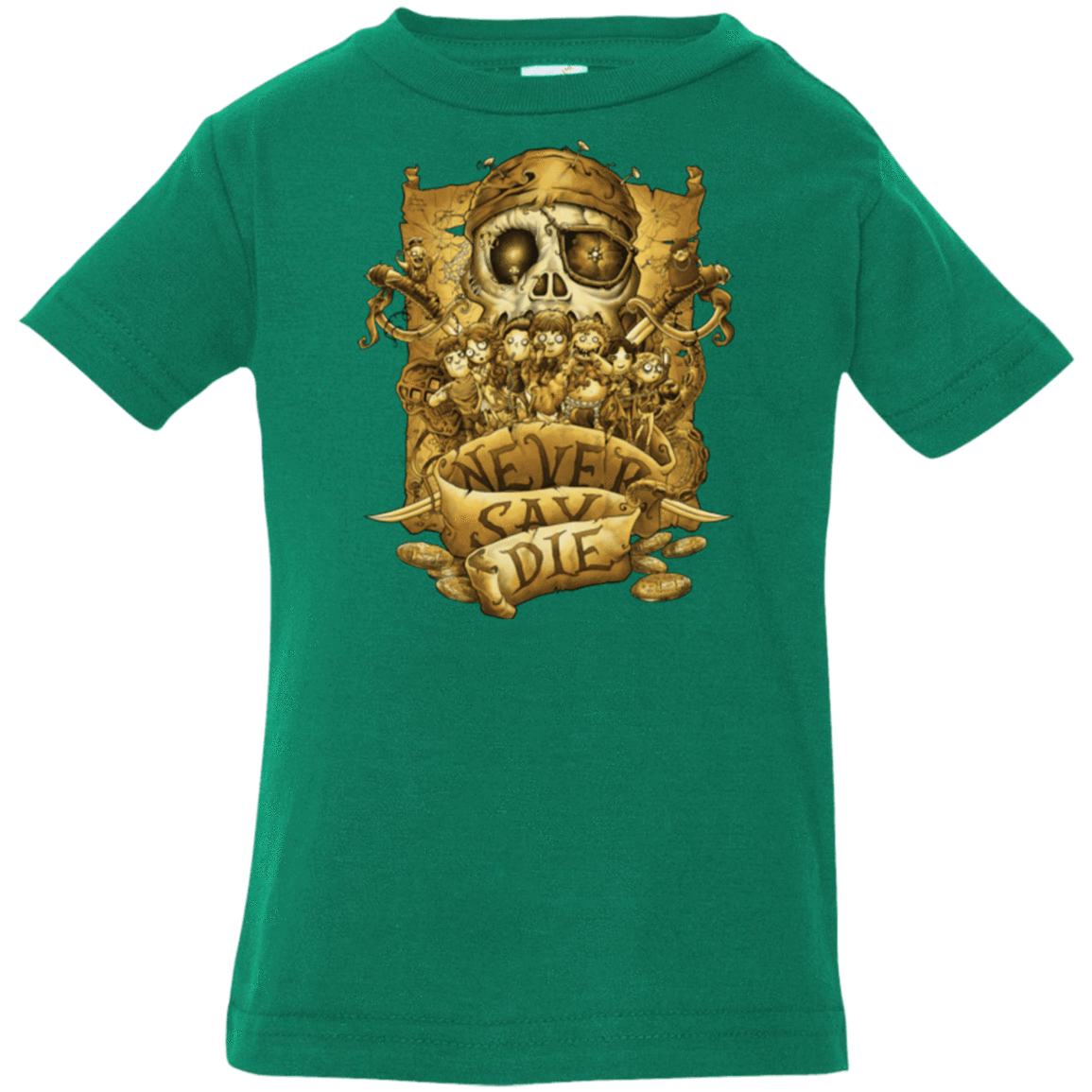 T-Shirts Kelly / 6 Months Never Say Die Infant PremiumT-Shirt