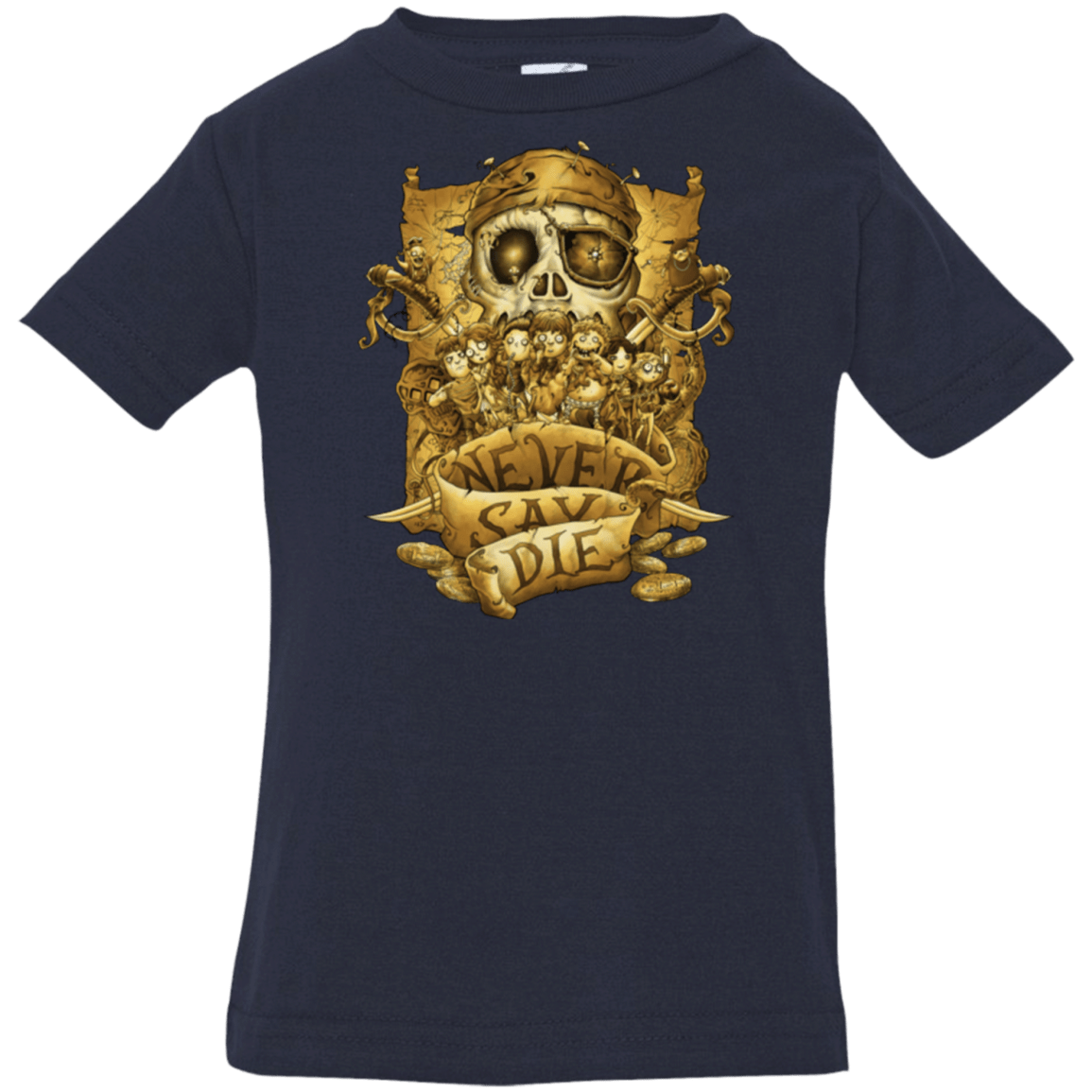 T-Shirts Navy / 6 Months Never Say Die Infant PremiumT-Shirt