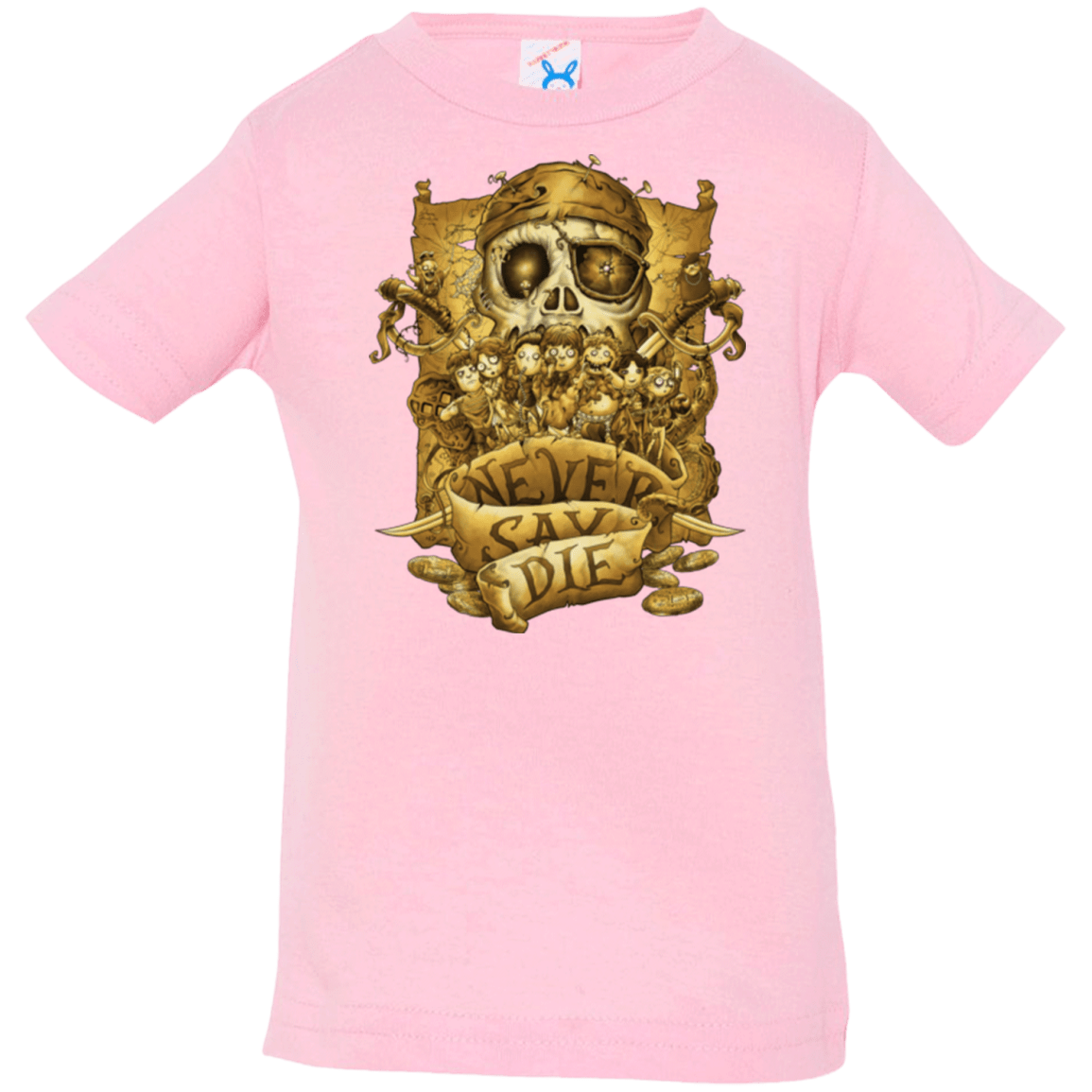 T-Shirts Pink / 6 Months Never Say Die Infant PremiumT-Shirt