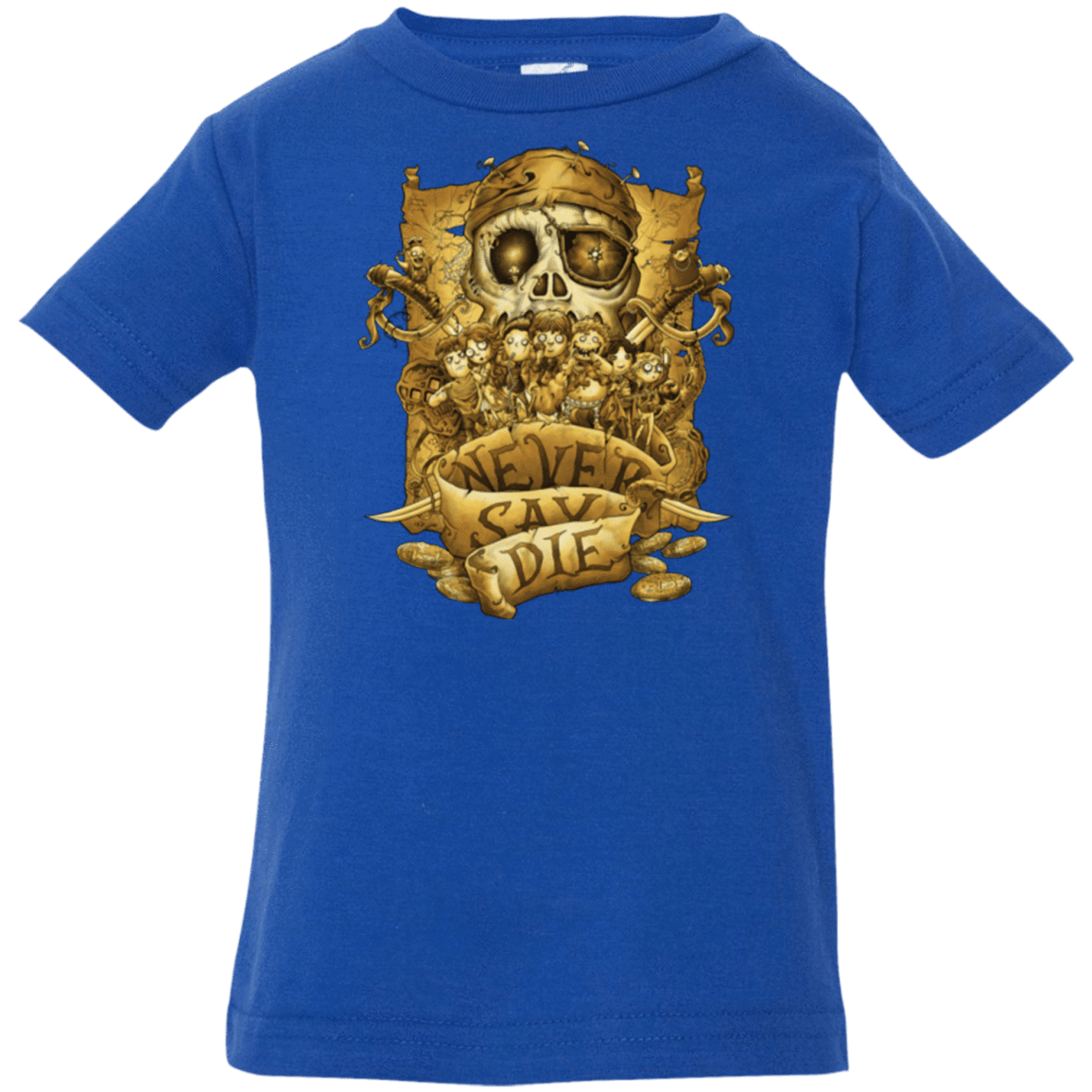 T-Shirts Royal / 6 Months Never Say Die Infant PremiumT-Shirt