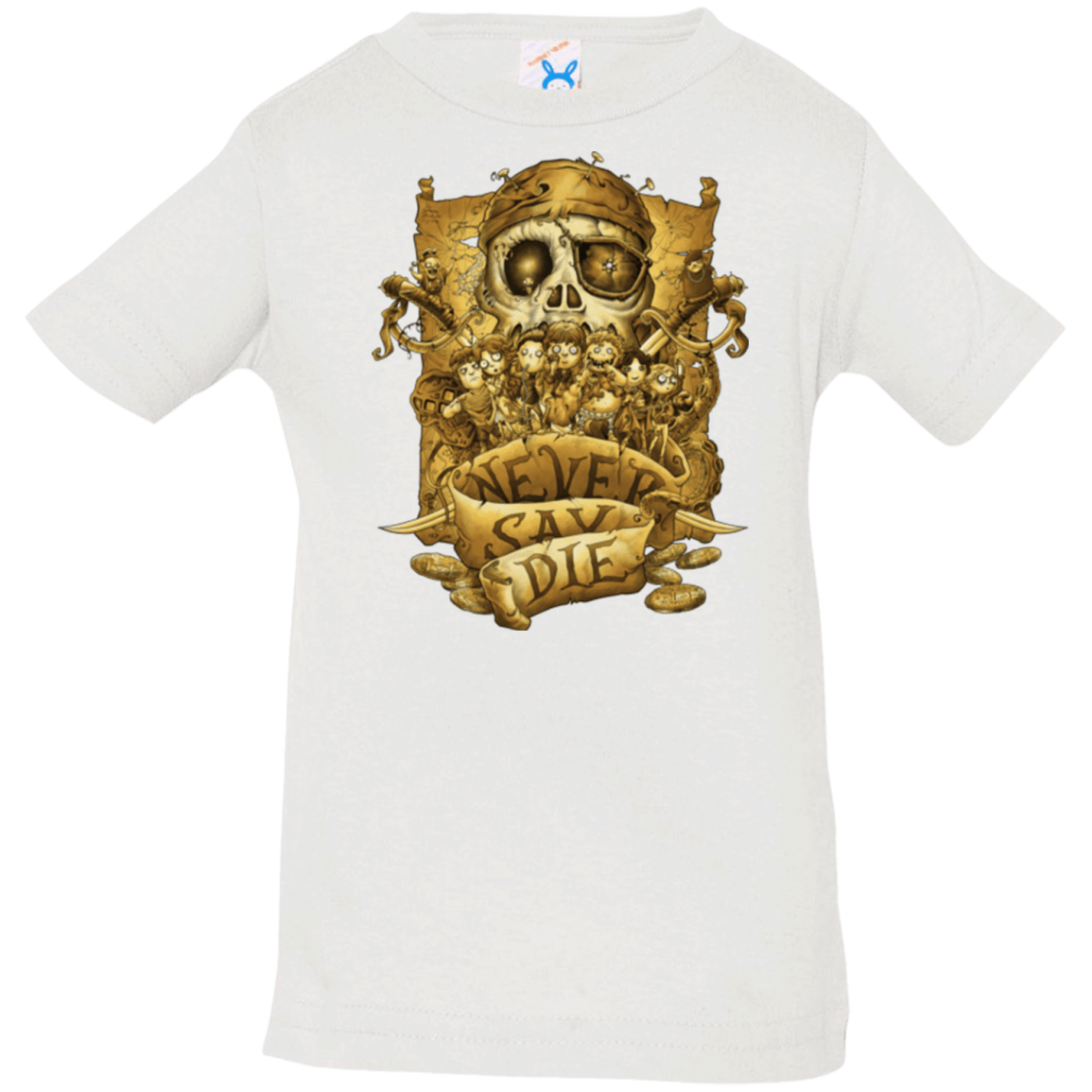T-Shirts White / 6 Months Never Say Die Infant PremiumT-Shirt