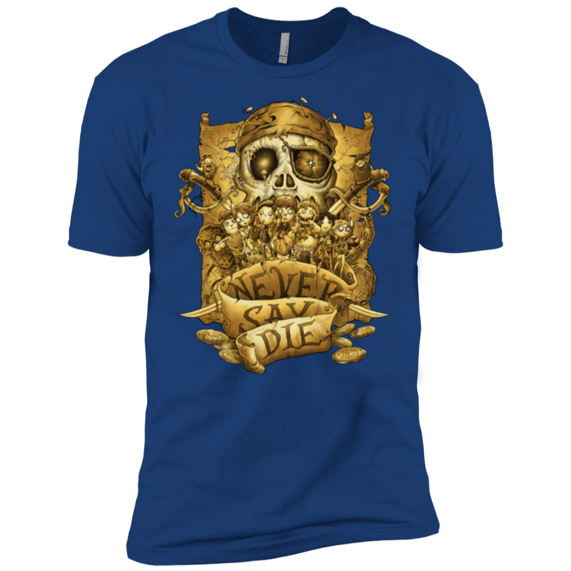 T-Shirts Royal / X-Small Never Say Die Men's Premium T-Shirt