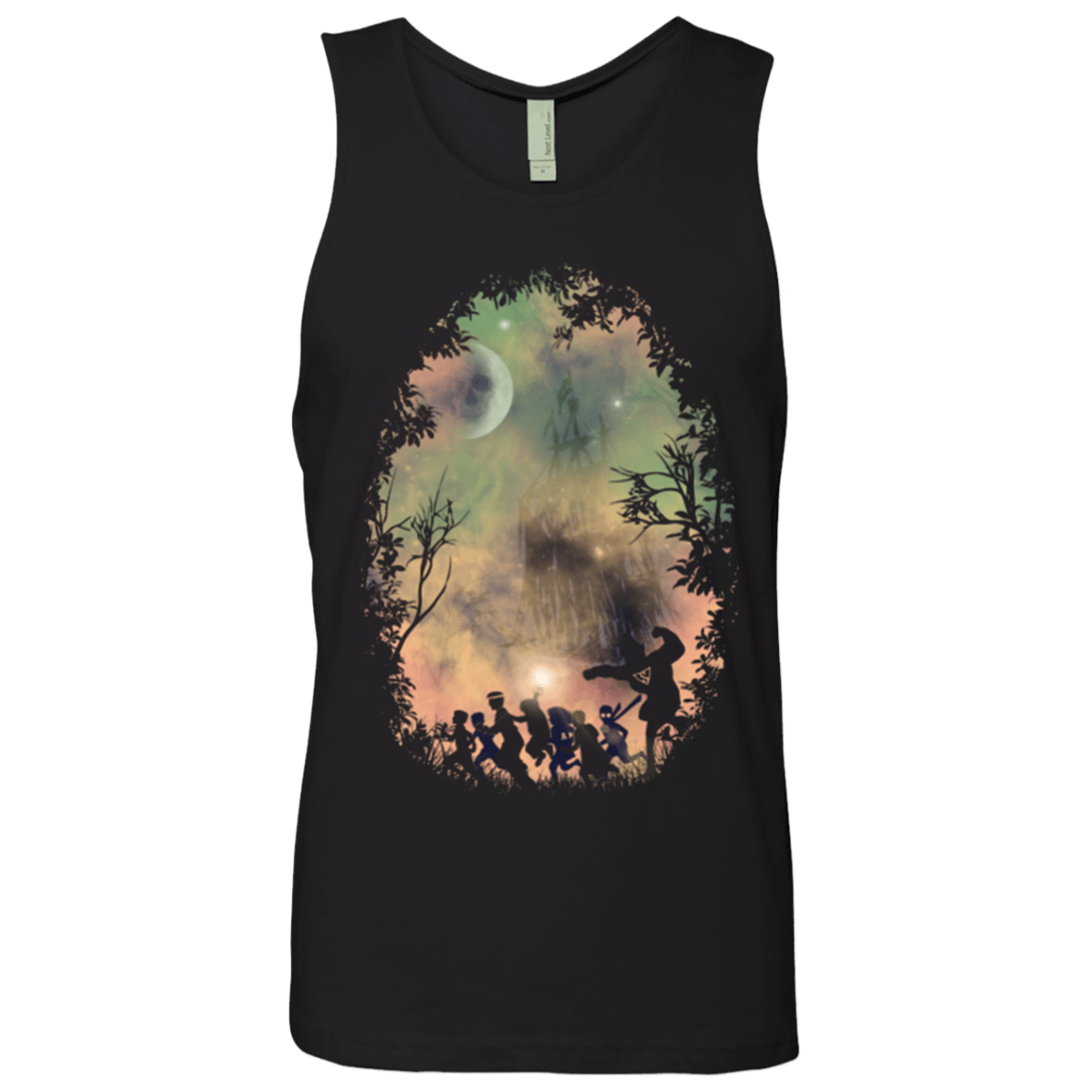 T-Shirts Black / Small never say die! Men's Premium Tank Top