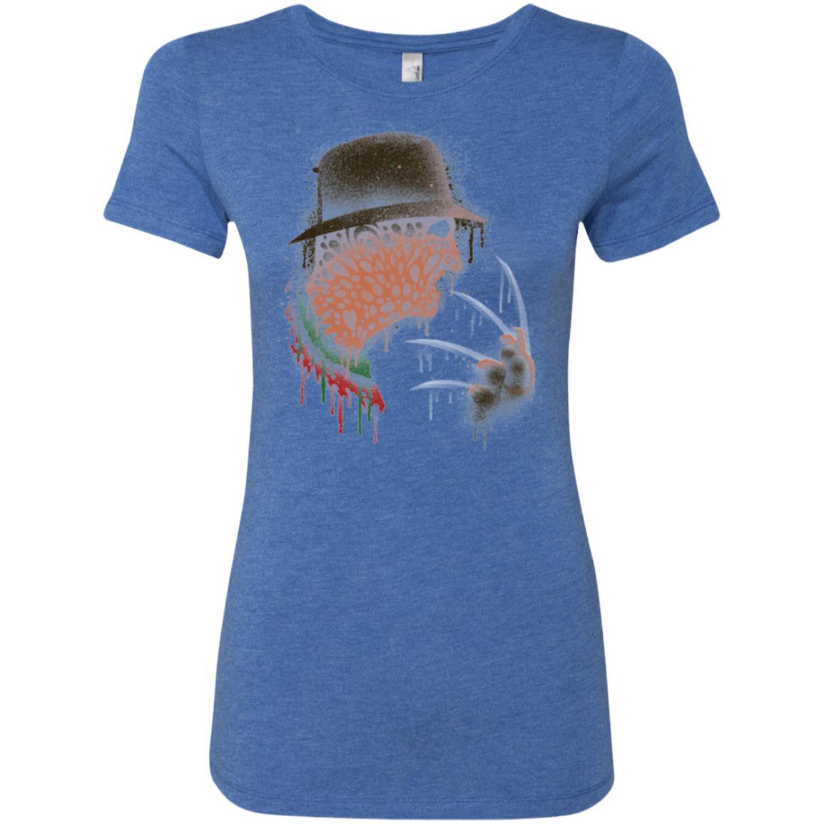 T-Shirts Vintage Royal / Small Never Sleep Again Women's Triblend T-Shirt