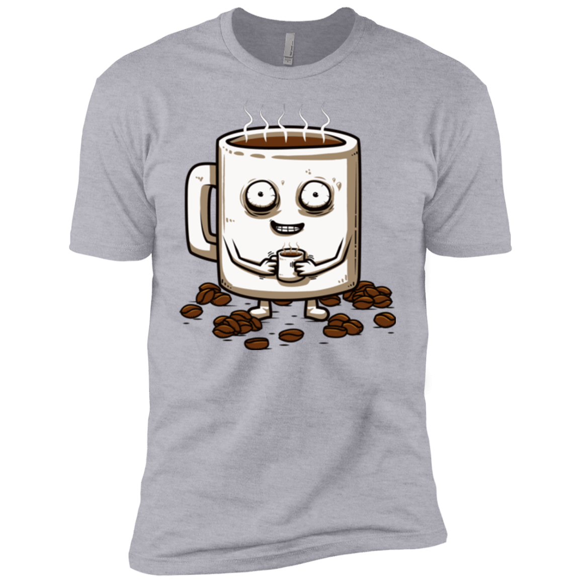 T-Shirts Heather Grey / YXS Never tired Boys Premium T-Shirt