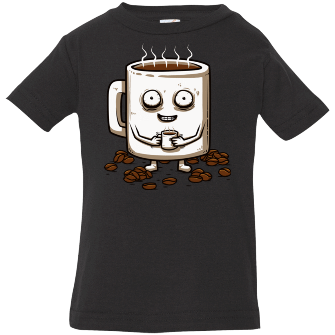 T-Shirts Black / 6 Months Never tired Infant Premium T-Shirt