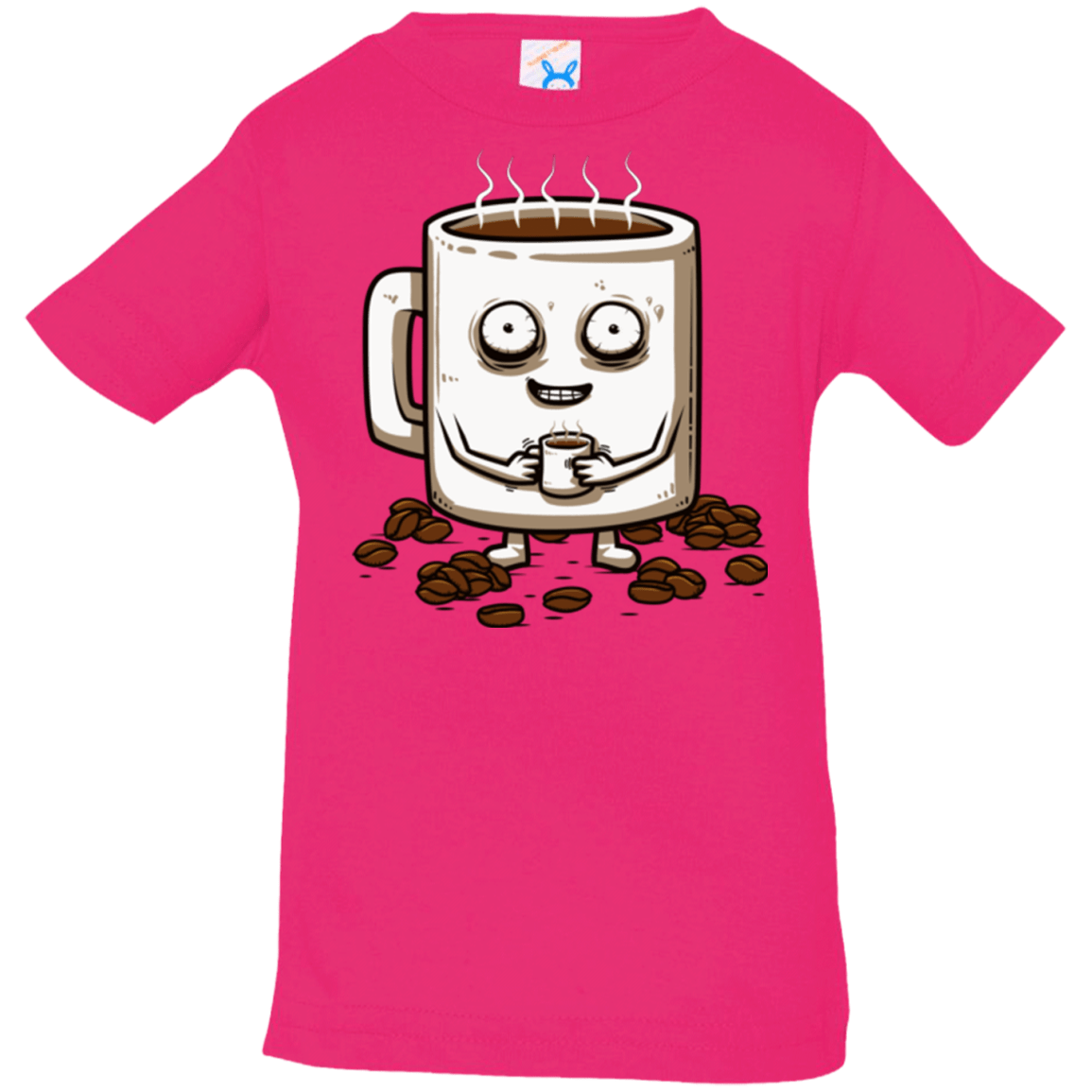 T-Shirts Hot Pink / 6 Months Never tired Infant Premium T-Shirt